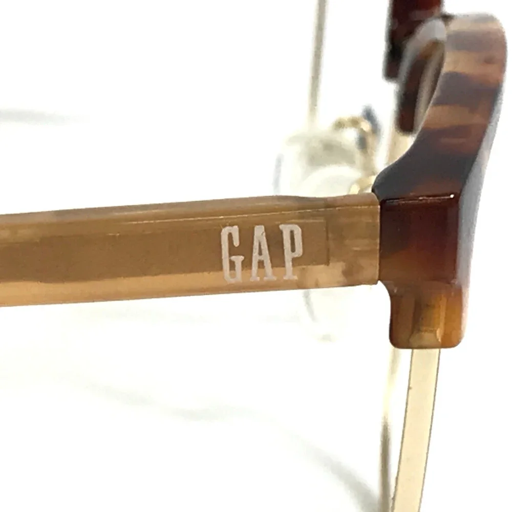 Gap Eyeglasses Frames VGP508 HAVANA 0HAV Havana Gold Square Full Rim 53-17-140
